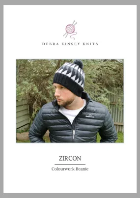 3509 Zircon Colourwork Beanie Leaflet