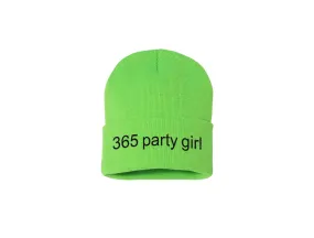 365 party girl - Embroidered Beanie - Charlie XCX Album