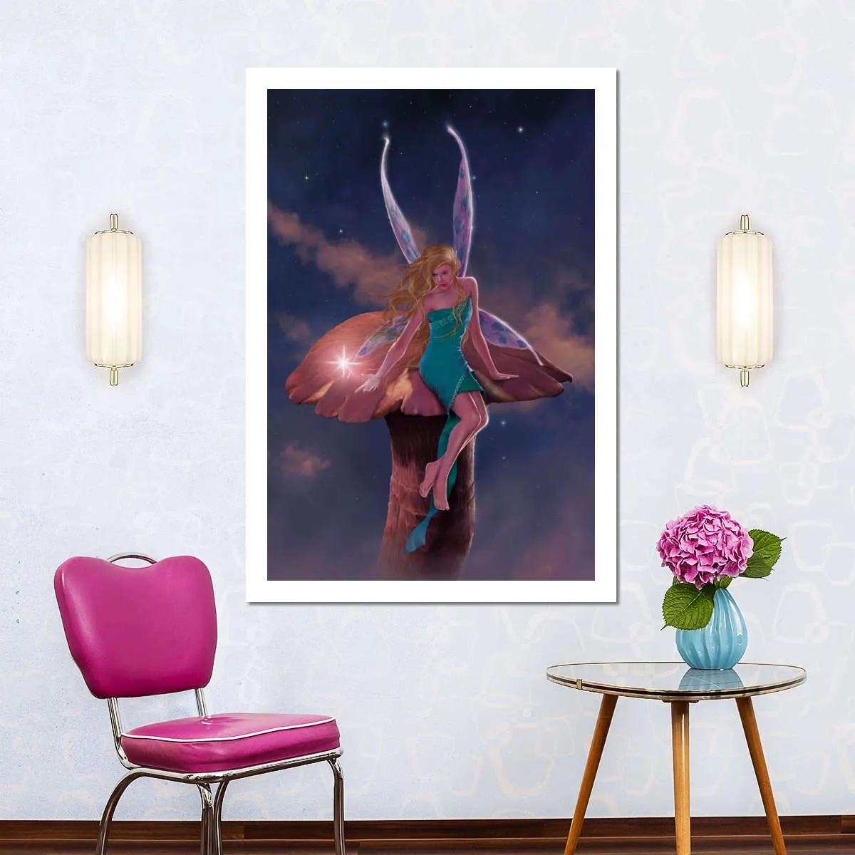 A Fairy's Wish Wall Art