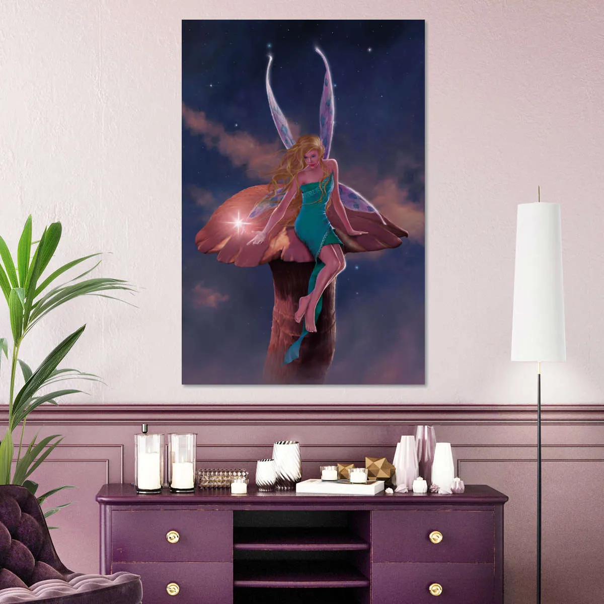 A Fairy's Wish Wall Art