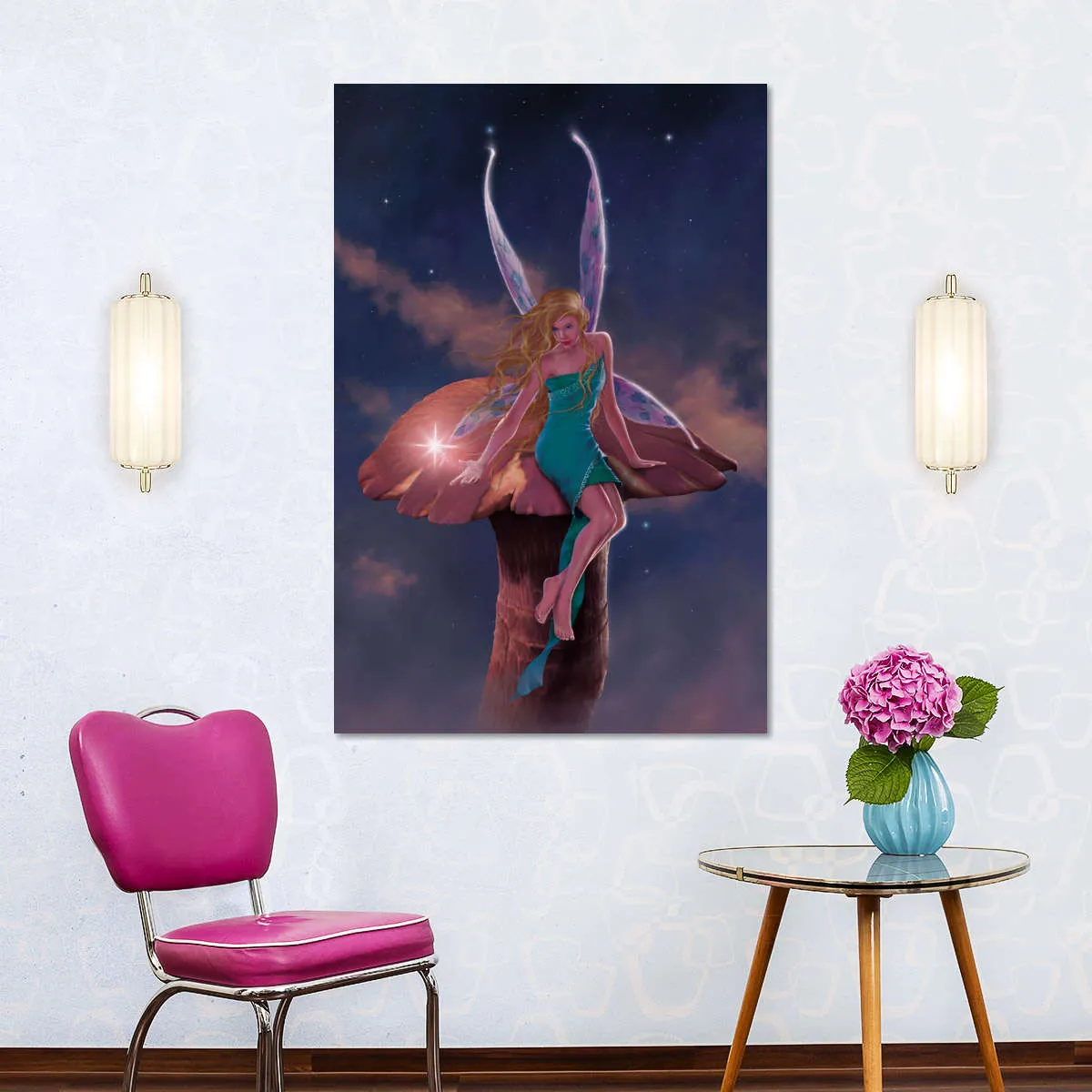 A Fairy's Wish Wall Art