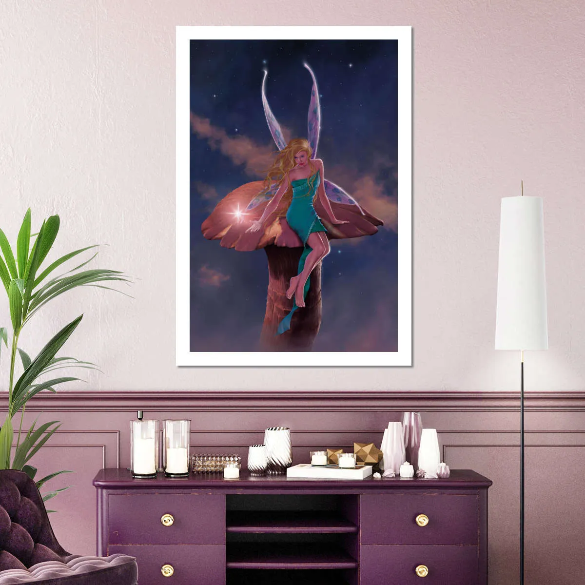 A Fairy's Wish Wall Art