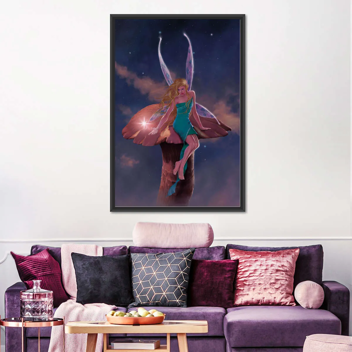 A Fairy's Wish Wall Art