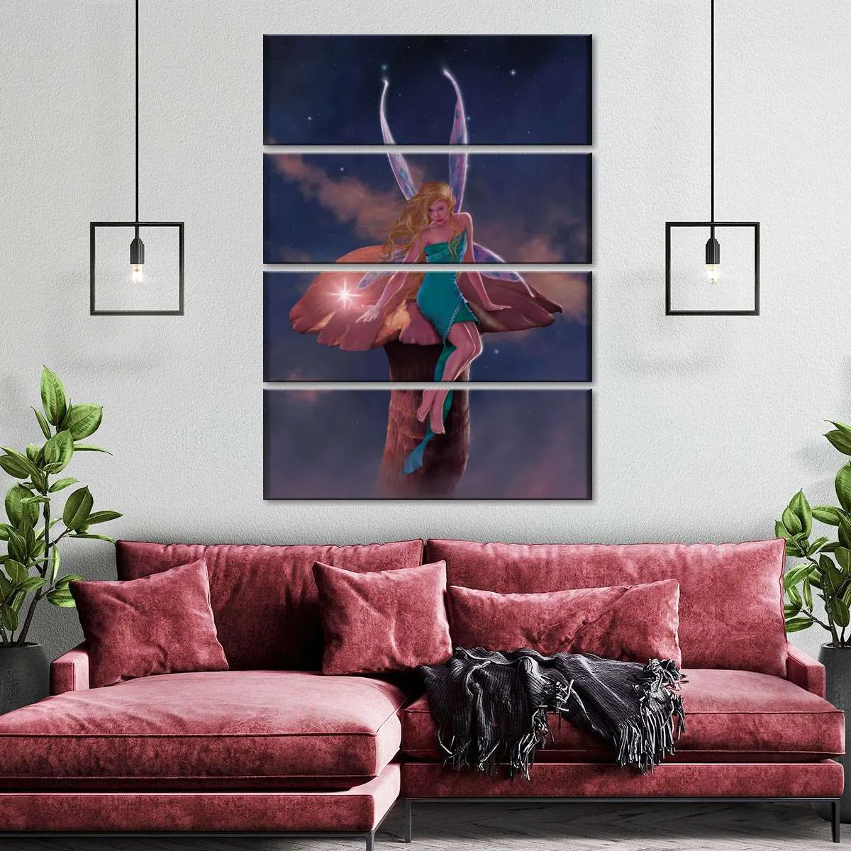 A Fairy's Wish Wall Art