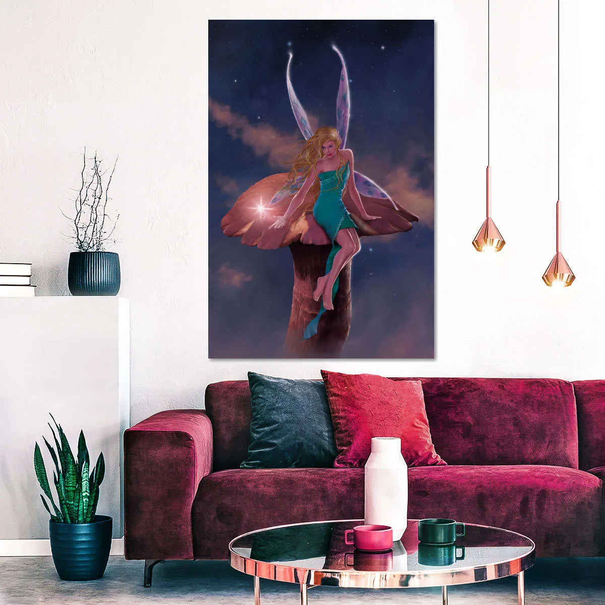 A Fairy's Wish Wall Art