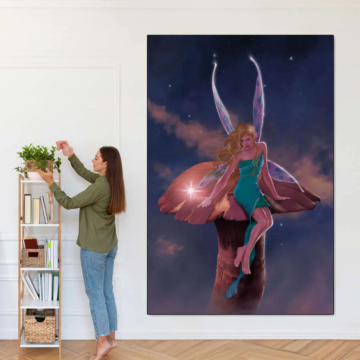 A Fairy's Wish Wall Art