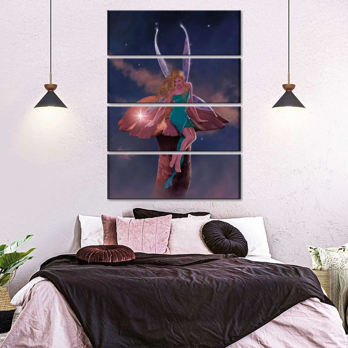 A Fairy's Wish Wall Art