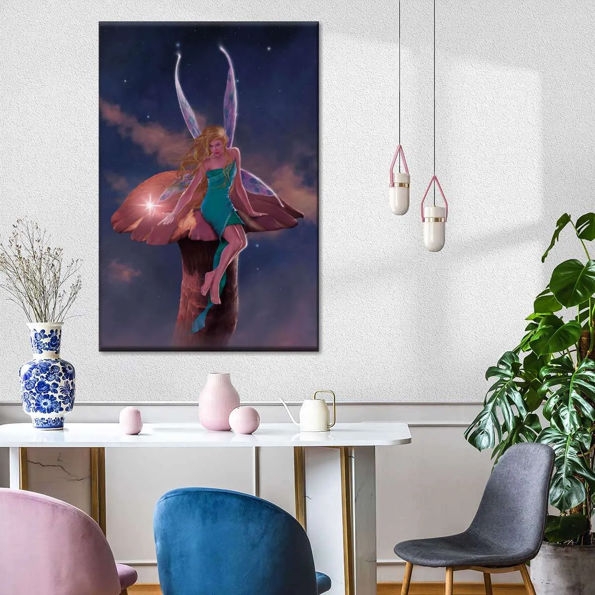 A Fairy's Wish Wall Art