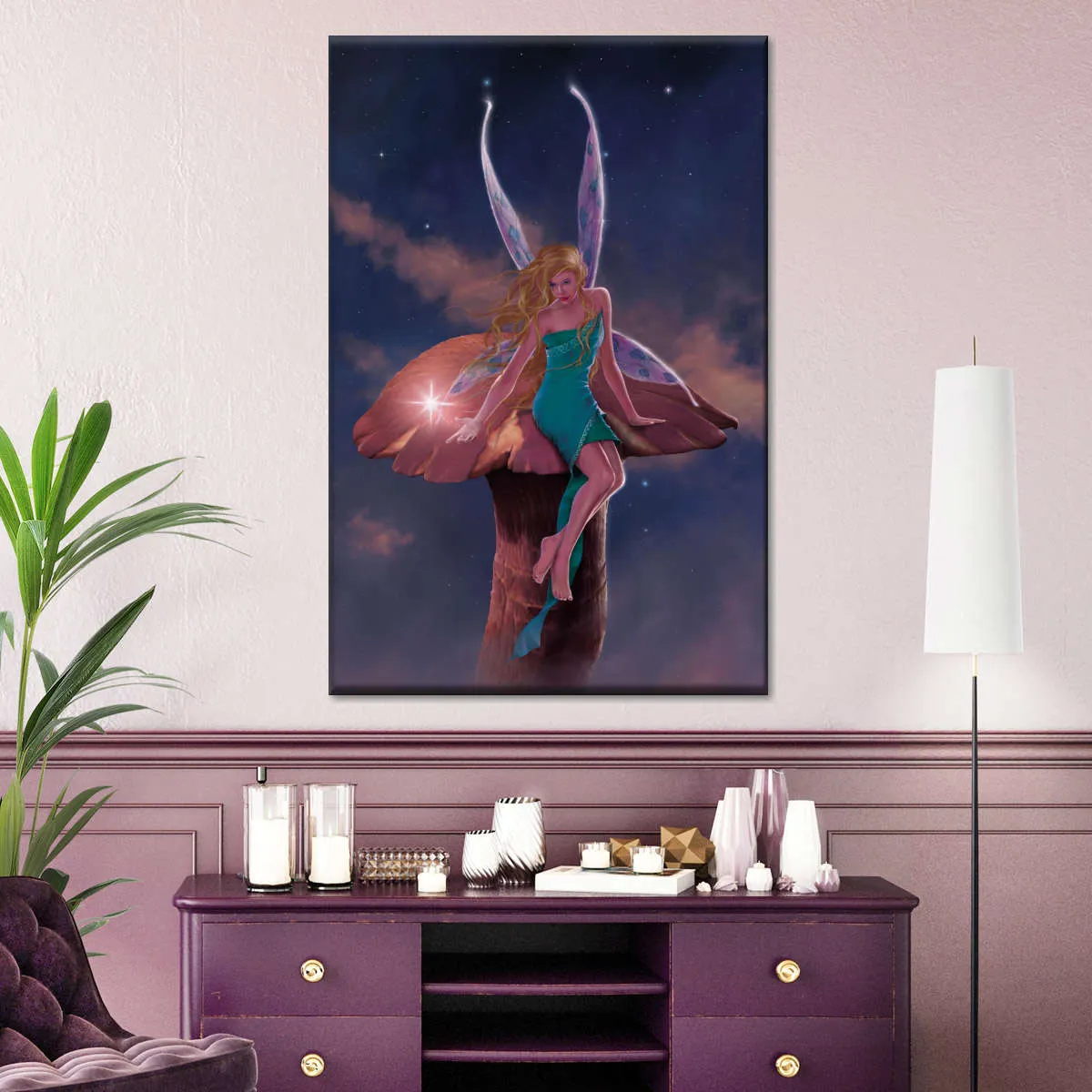 A Fairy's Wish Wall Art