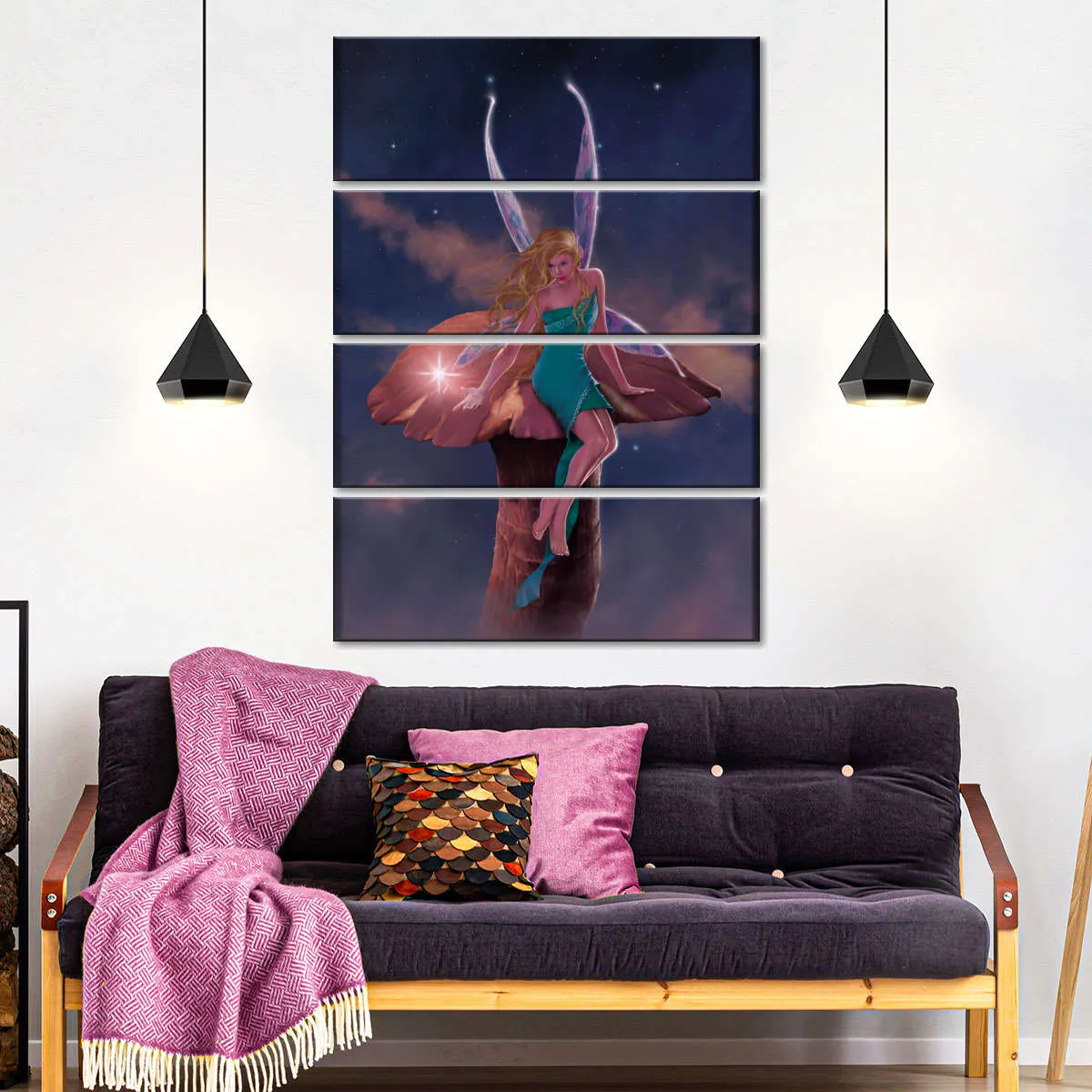 A Fairy's Wish Wall Art