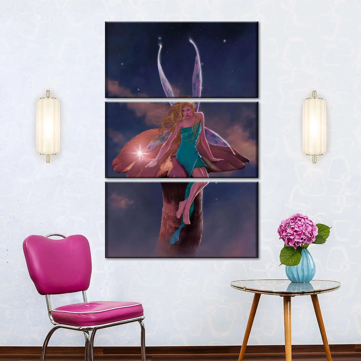 A Fairy's Wish Wall Art