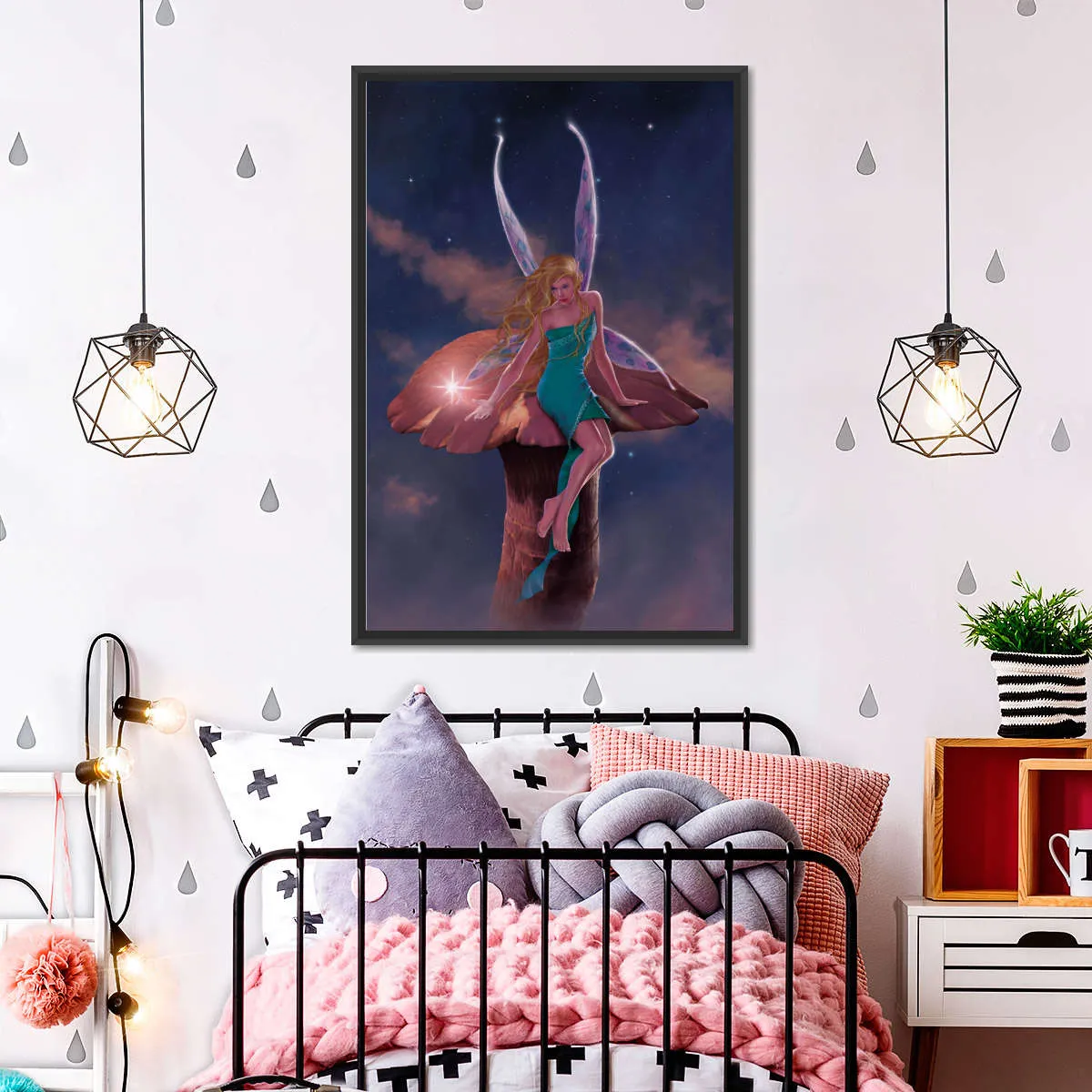 A Fairy's Wish Wall Art