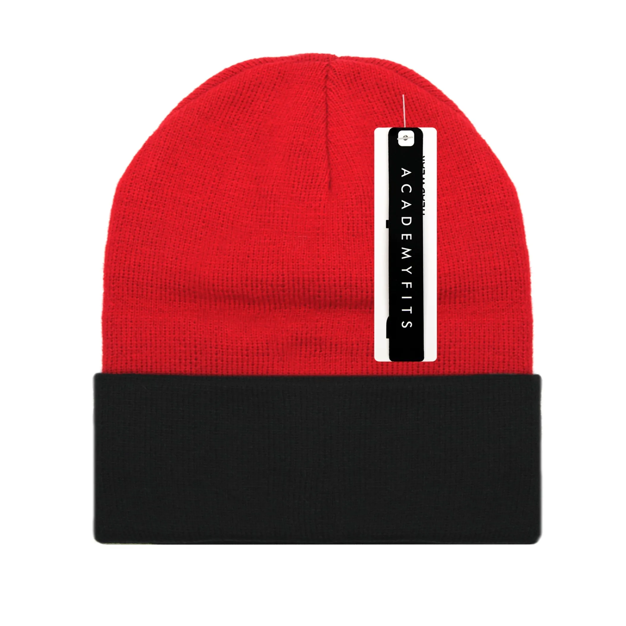 Academy Fits Knit Beanie Cuffed 12 inch 6011T