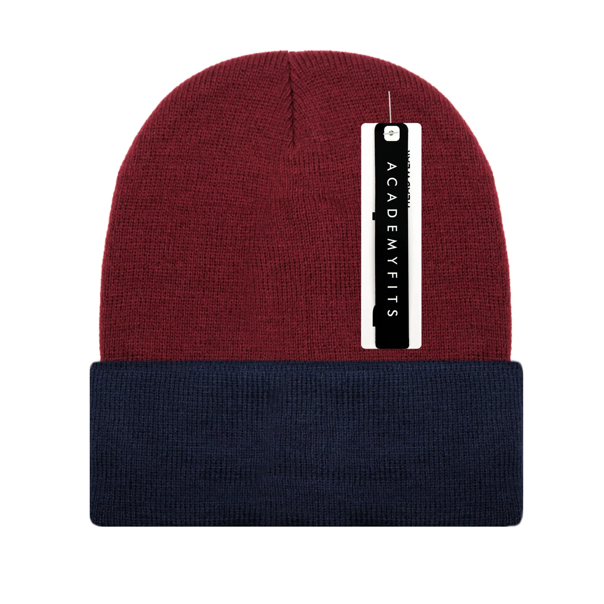 Academy Fits Knit Beanie Cuffed 12 inch 6011T