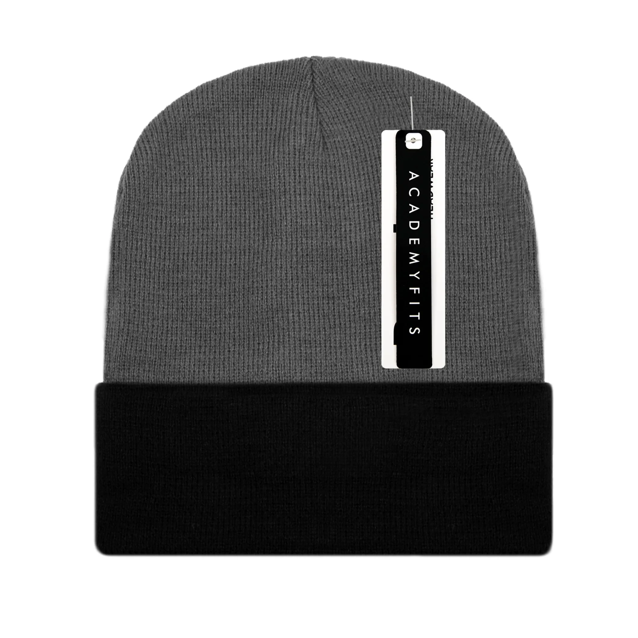 Academy Fits Knit Beanie Cuffed 12 inch 6011T