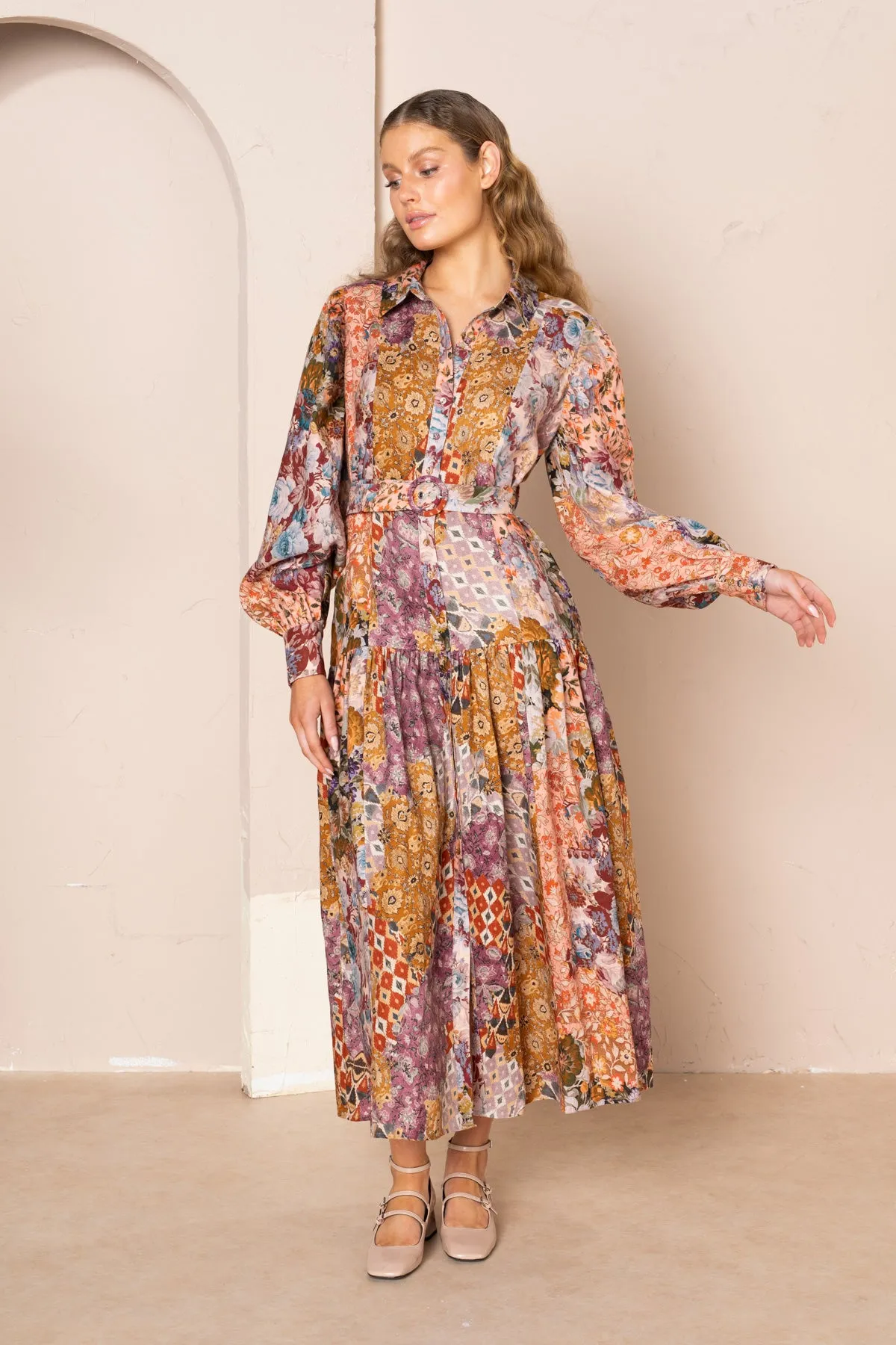 Agnes Maxi Shirt Dress