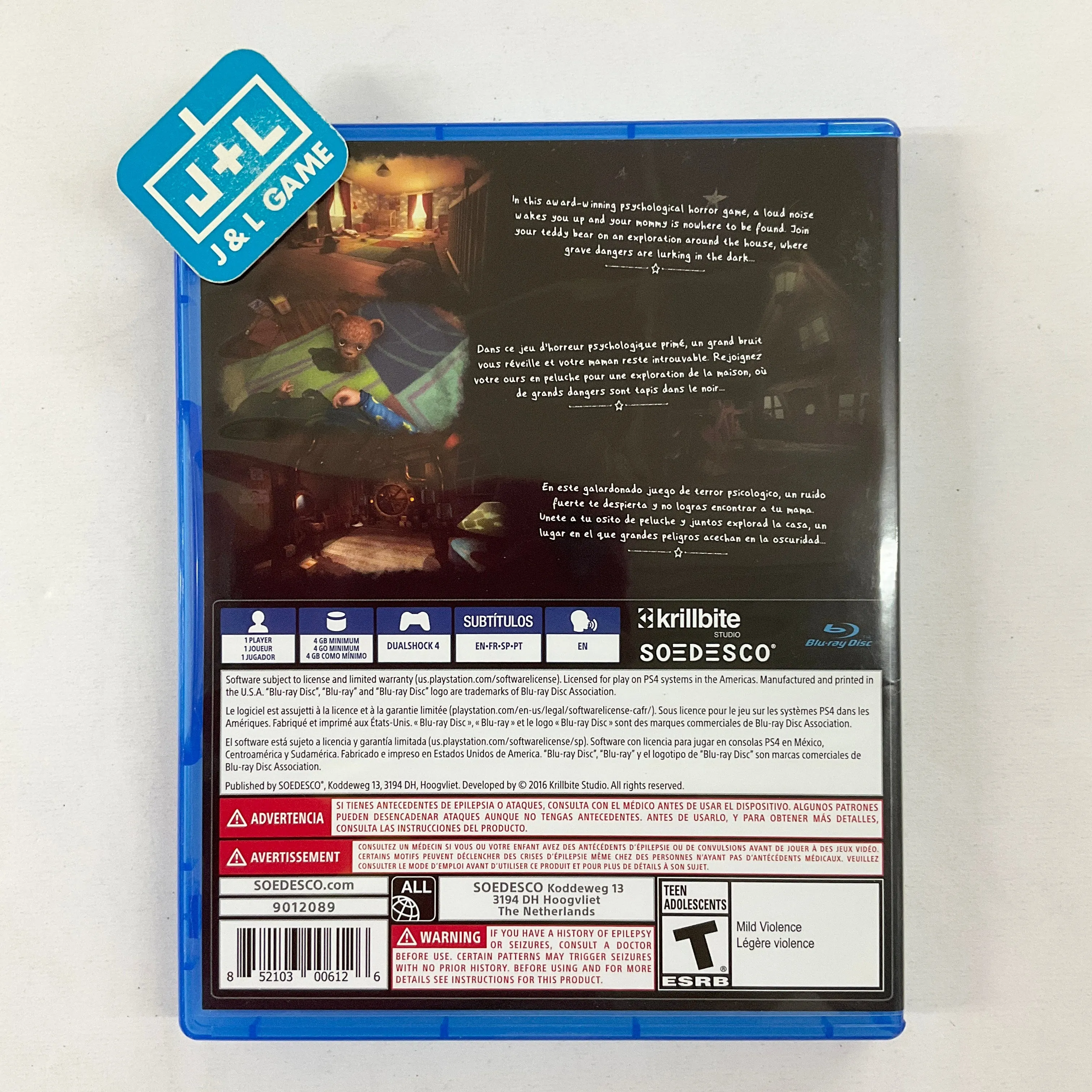 Among the Sleep: Enhanced Edition - (PS4) PlayStation 4 [Pre-Owned]