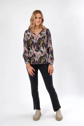 Arabella Top - Cosmic Print