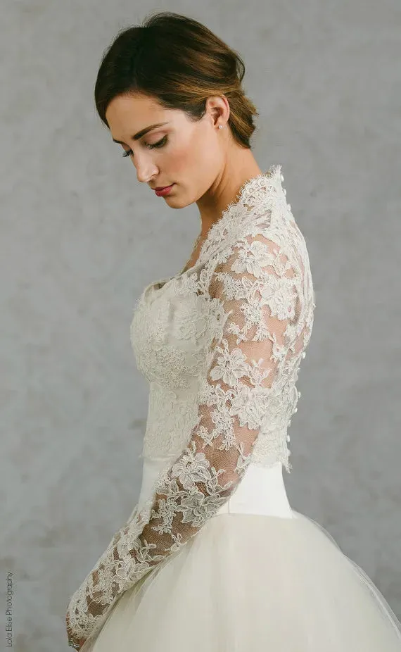 bolero bridal lace cape long sleeves bridal wrap appliqued jackets wedding capes wraps bolero jacket wedding dress wraps plus size