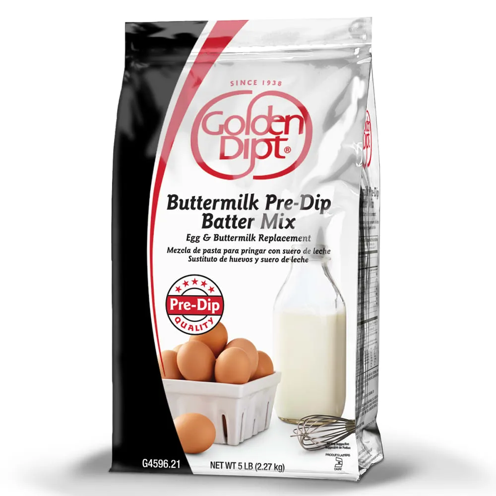 Buttermilk Pre-Dip Batter - 6 x 5 lb