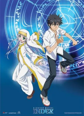 Certain Magical Index: Index & Touma Wall Scroll