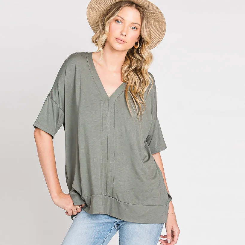 Comfy Delight Tunic Top