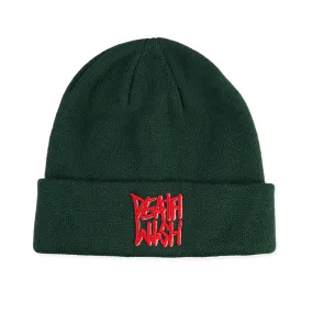 Deathwish Deathstack Beanie - Forest Green