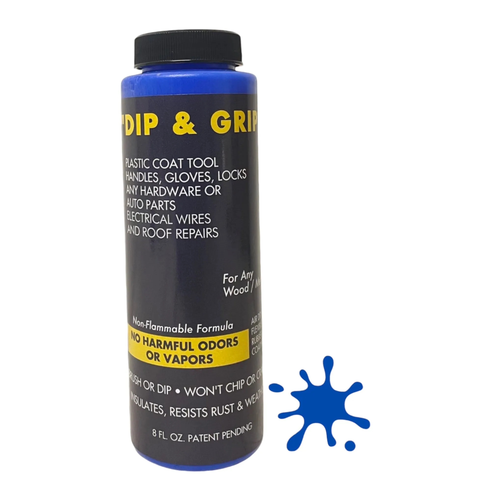 Dip and Grip Rubberized Plastic Coating (Blue)  8 fl. oz