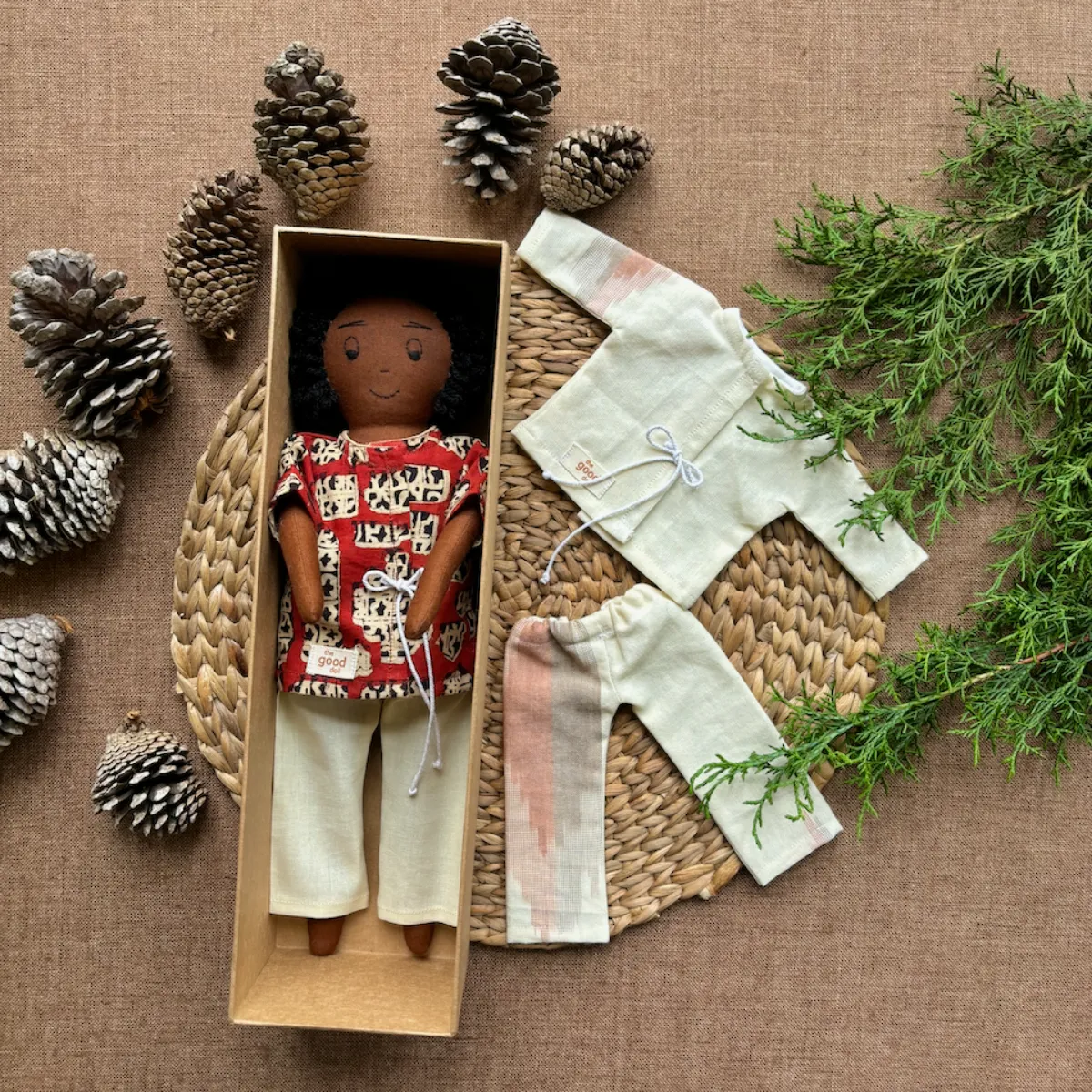 Fabric Dolls, Play Set, MOHAN
