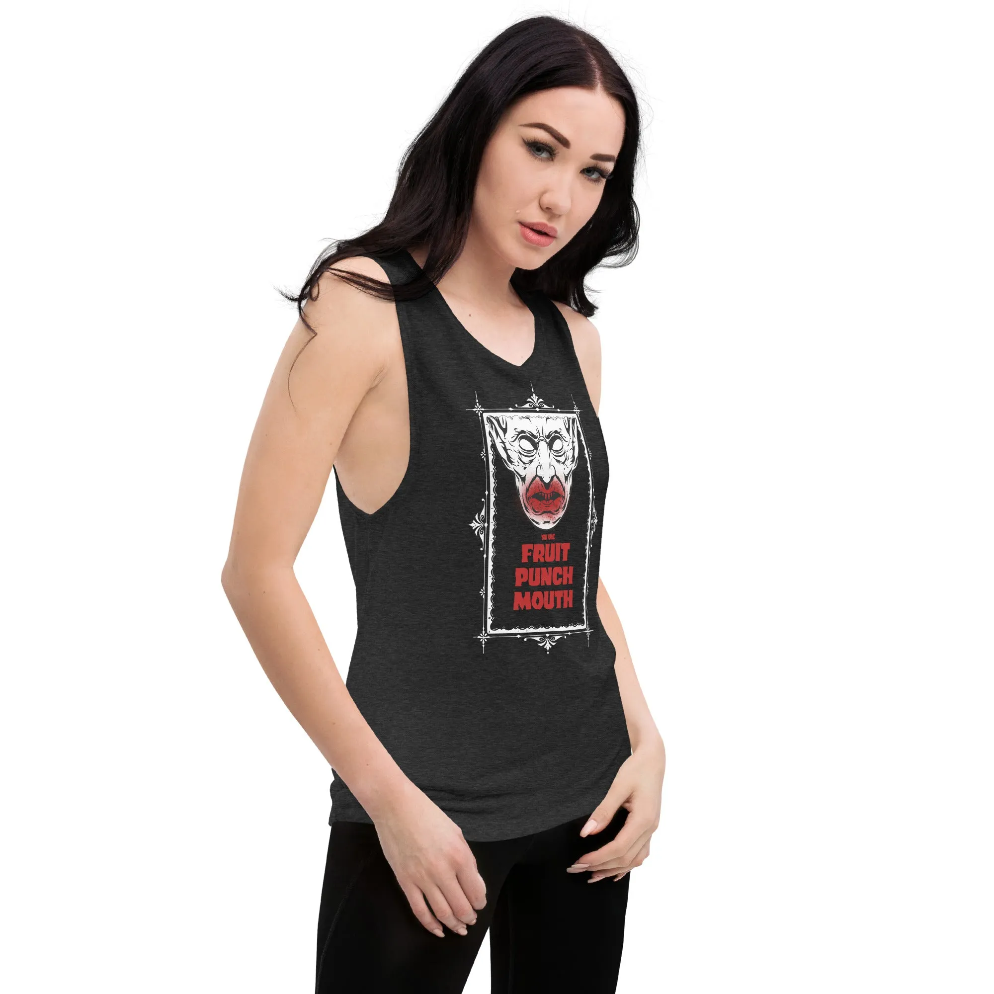 FRUIT PUNCH MOUTH Ladies’ Muscle Tank