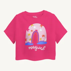 Girls Magical Love Crop