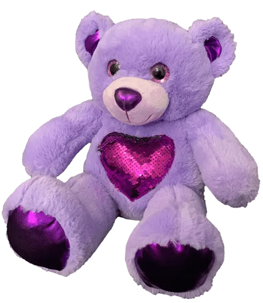 Glitz Purple Bear Kit