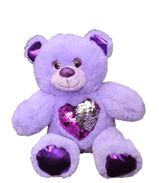 Glitz Purple Bear Kit