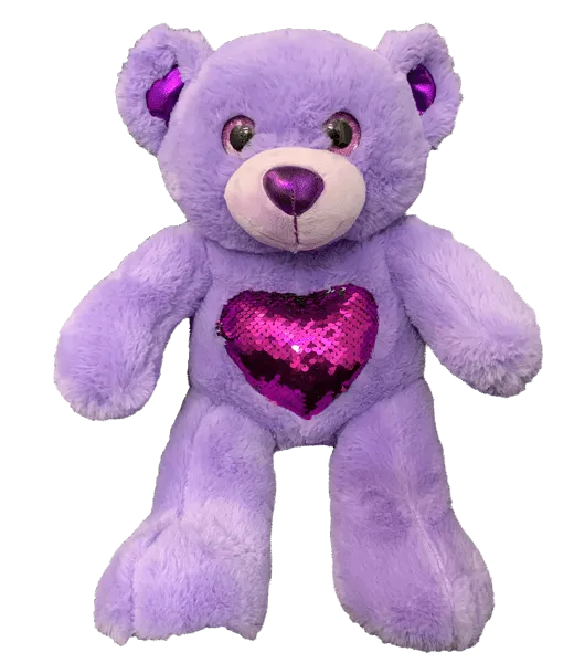 Glitz Purple Bear Kit