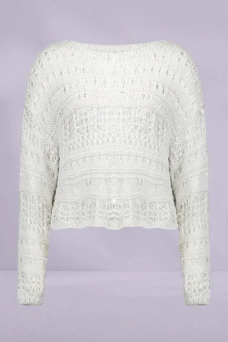 Ibiza Knit White