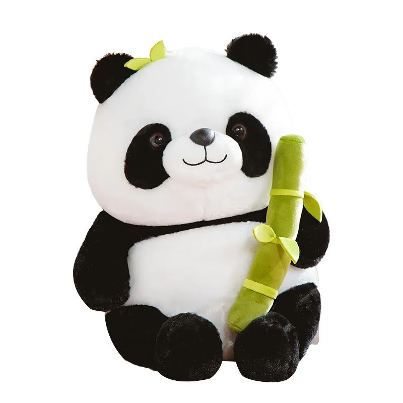 Kawaii Panda Plushie Inside Bamboo | Cute Panda Plushie