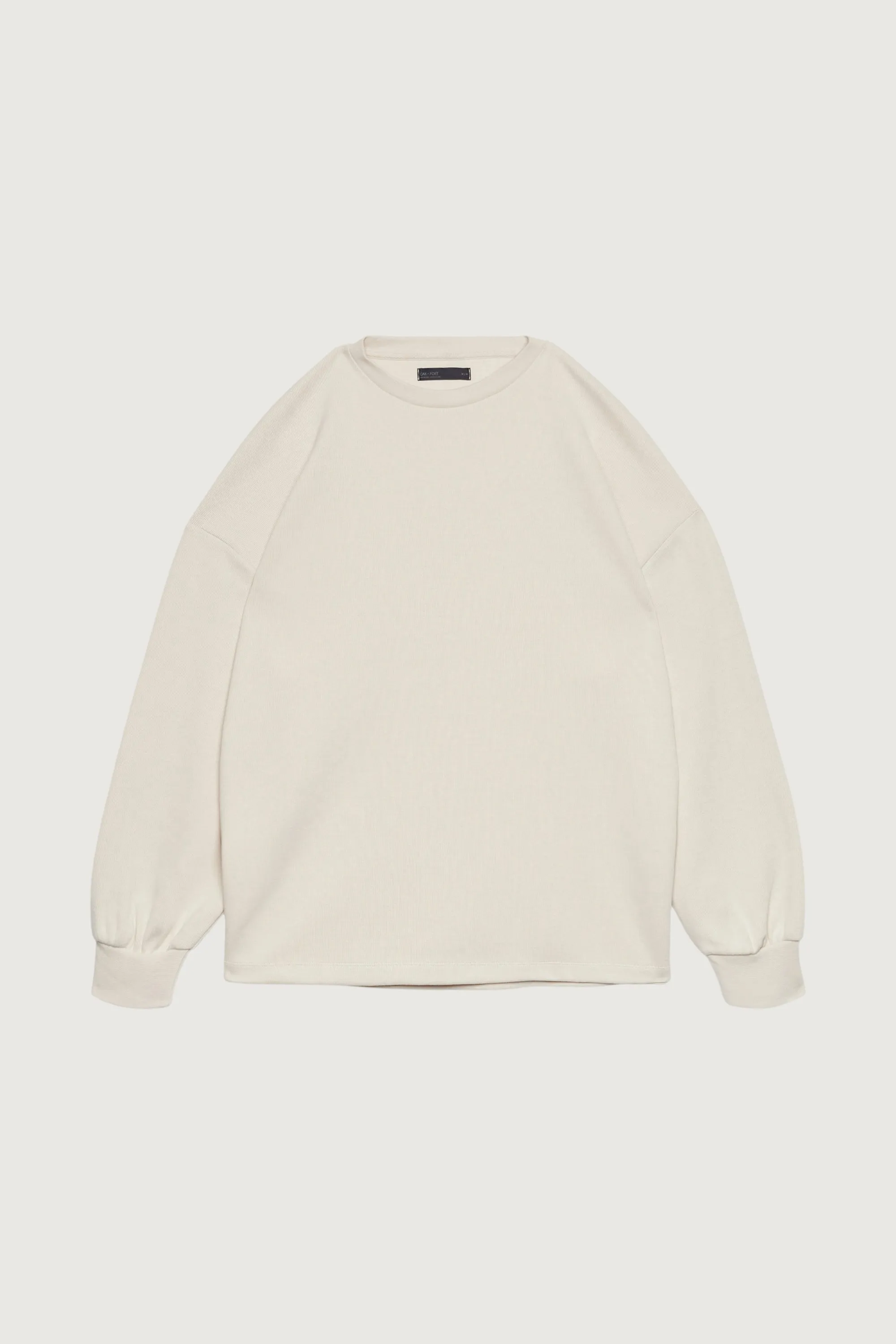 KNIT CREWNECK TOP