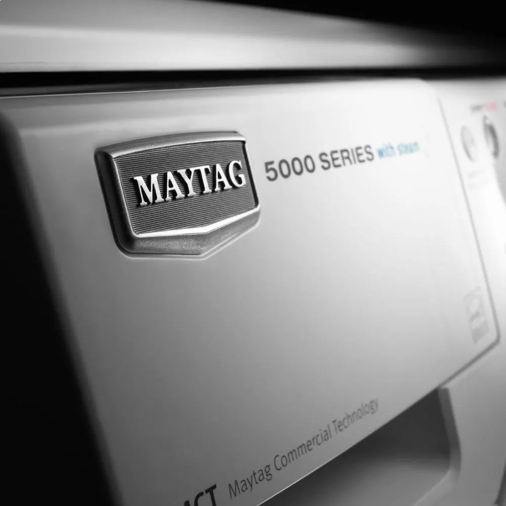 Maytag MEDE500VW Performance Series Electric Dryer with Steam-Enhanced Cycle