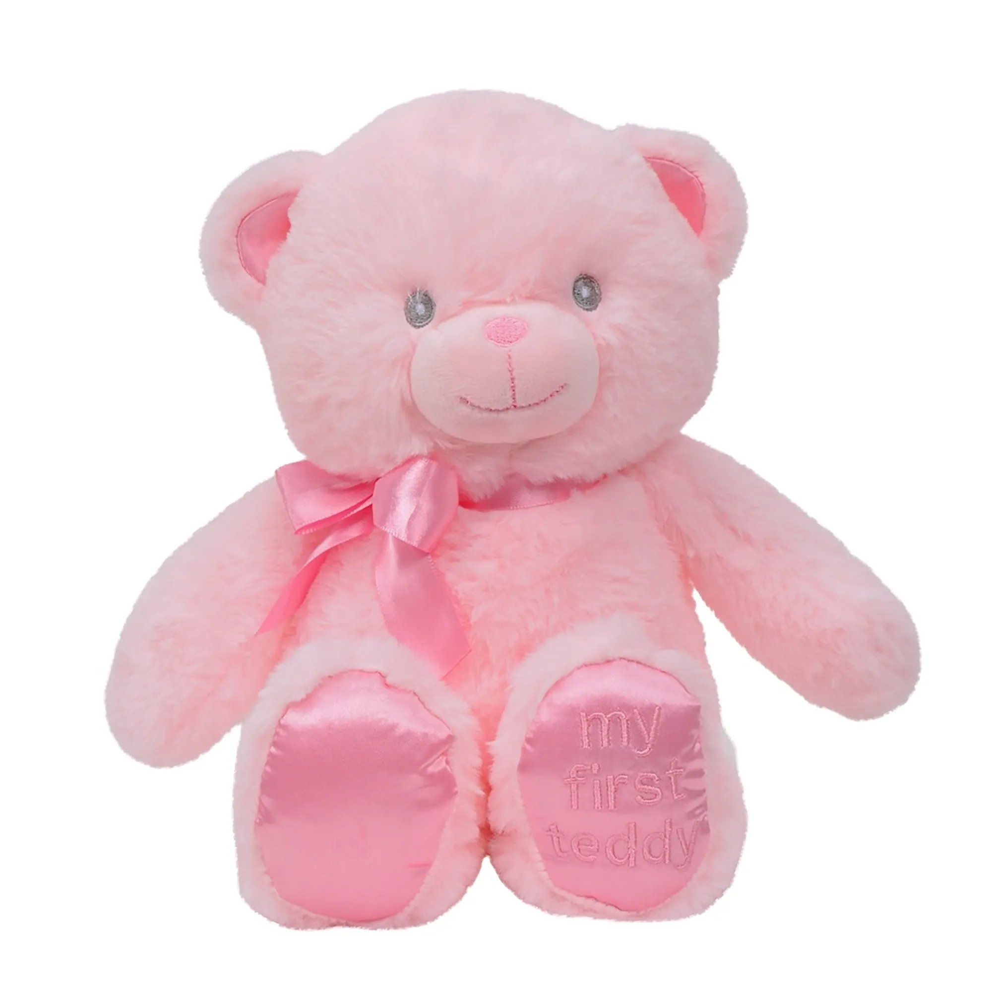 My First Teddy Bear, Pink, 11 Inches, 1 Count