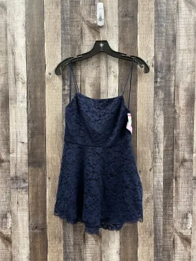 Navy Tunic Sleeveless Alice   Olivia, Size Xs