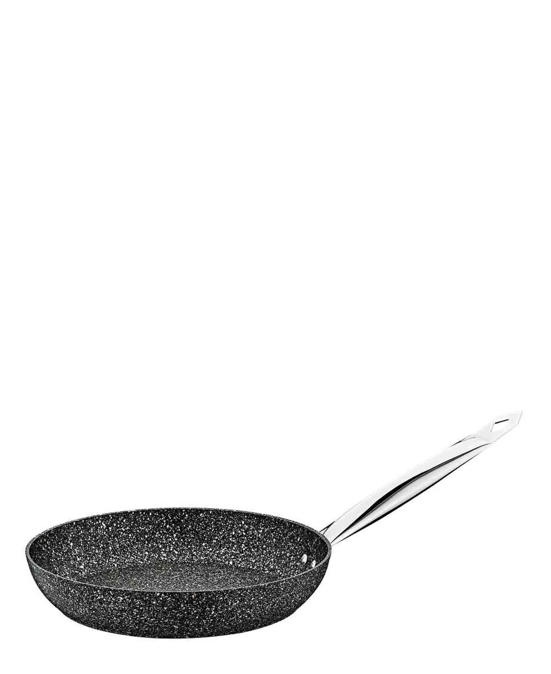 OMS Granite 28cm Non Stick Induction Fry Pan - Black