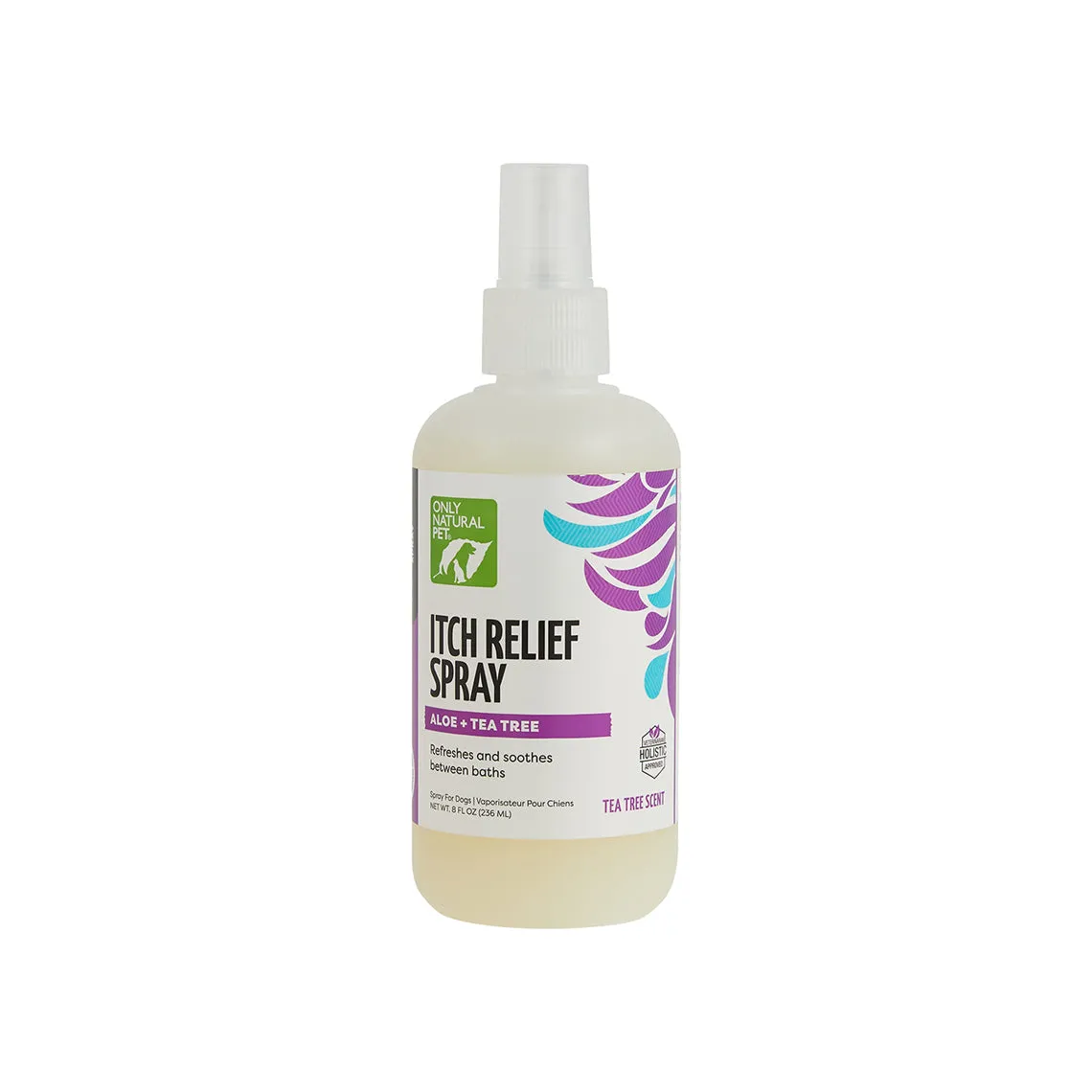 Only Natural Pet Itch Relief Spray with Aloe   Tea Tree for Dogs