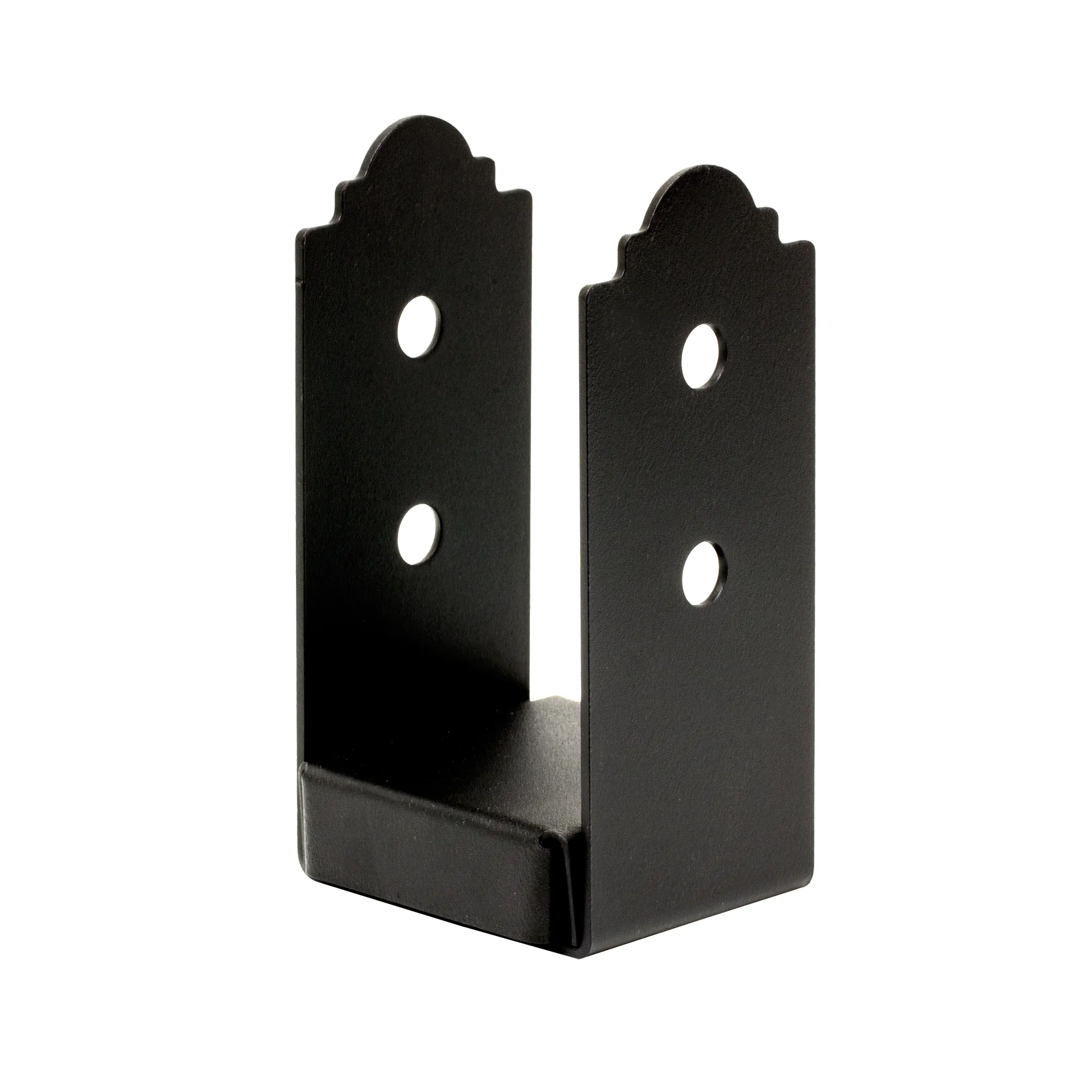 Outdoor Accents® Post Base for 4x4, ZMAX® Black Powder-Coated