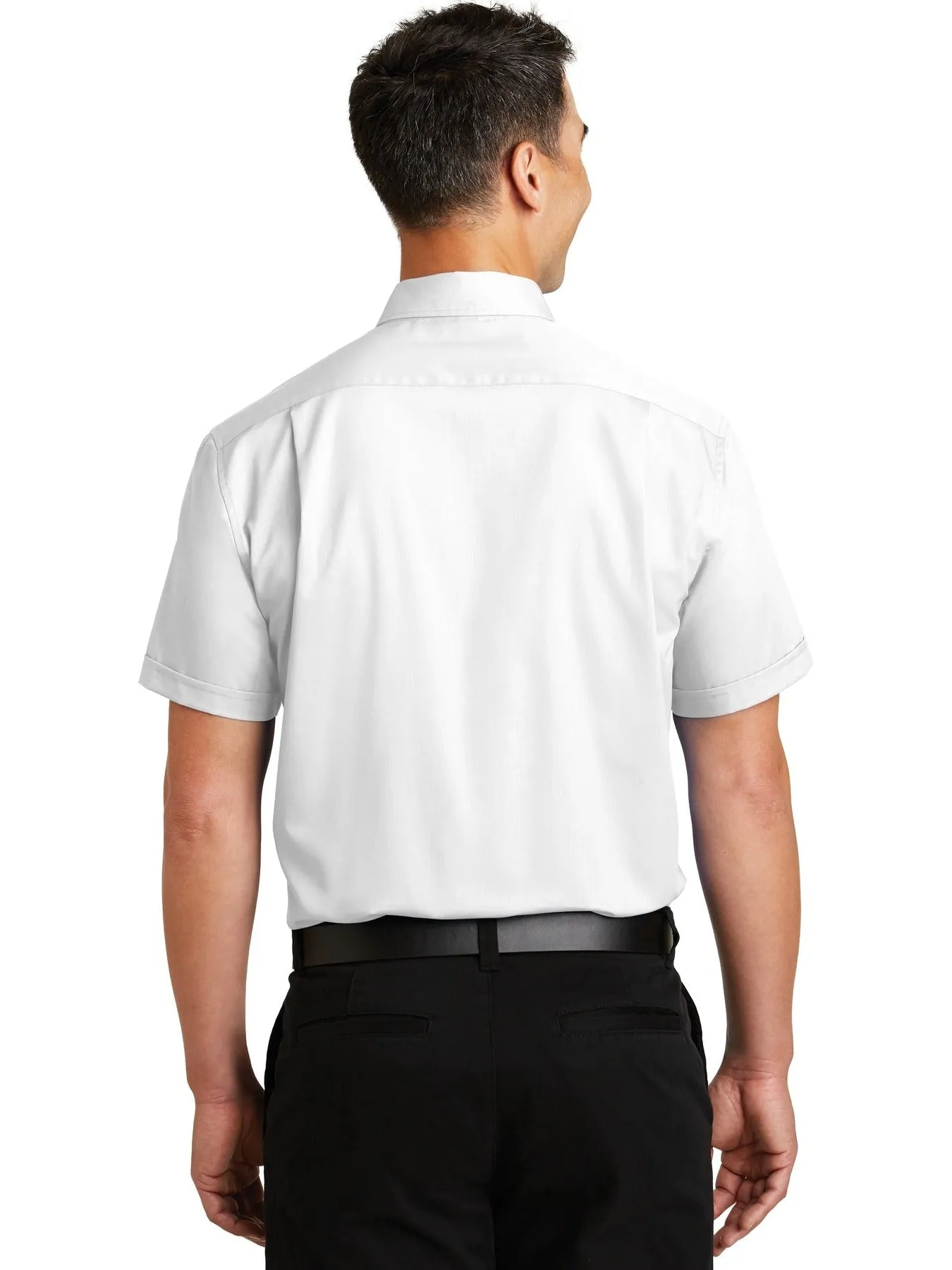 OUTLET-Port Authority Short Sleeve Superpro Twill Shirt