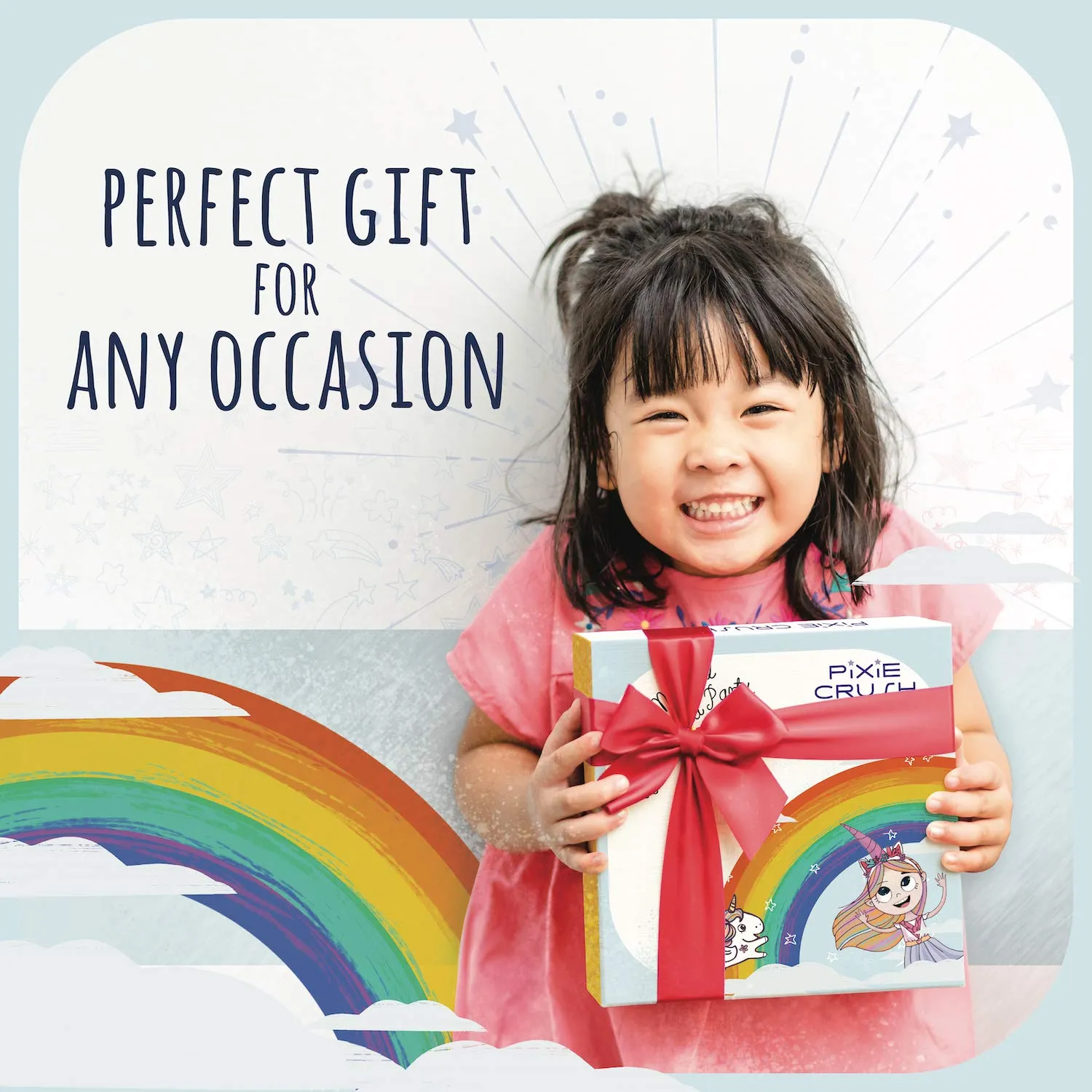 Pixie Crush Unicorn Gift Set  Includes Book, Stuffed Plush Toy, and Headband for Girls