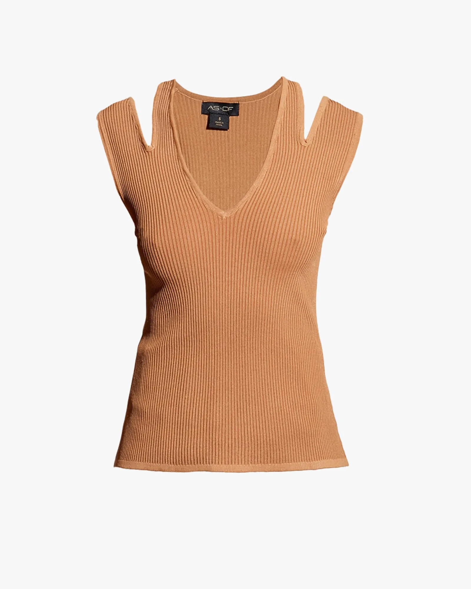 POESIA KNIT TOP | Clay