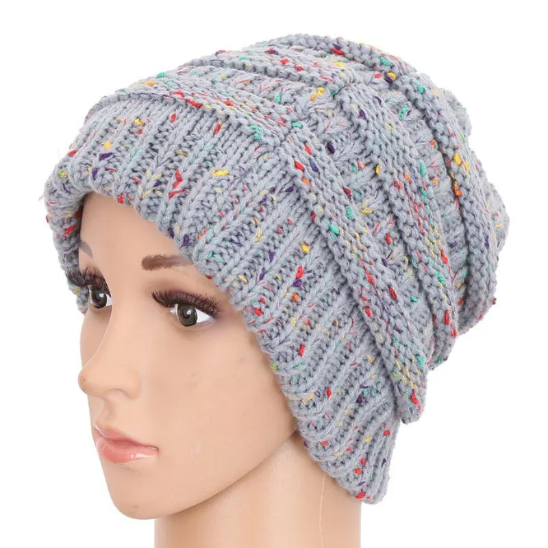 Ponytail Beanie Women's Big Girls Ribbed Cozy Hats