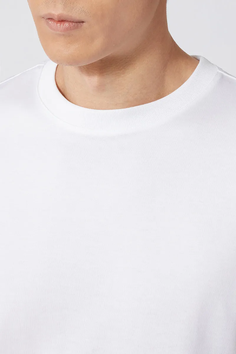 Regal Crew Neck T-Shirt | White WH001Z