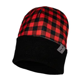 Reversible Beanie | Lumberjack Red