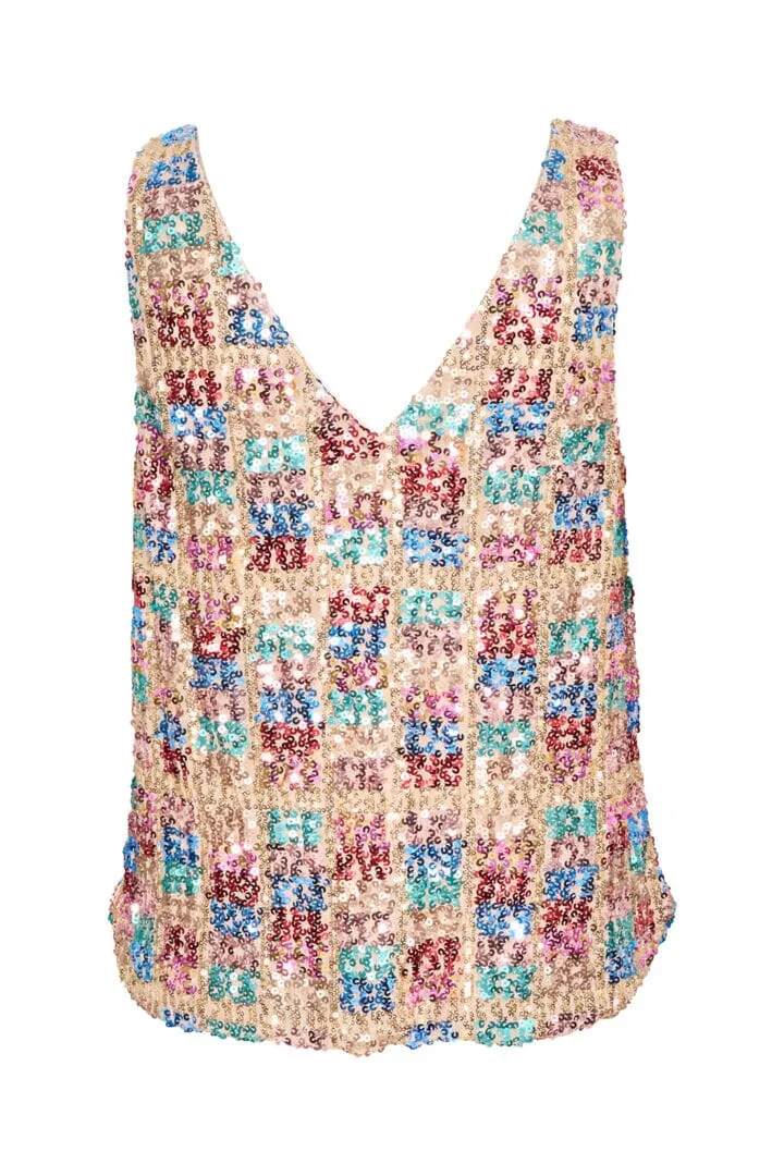 SEQUIN TANK